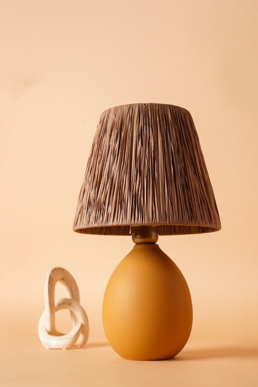 Lampa de masa, Opviq, 687HMY2228, Portocaliu
