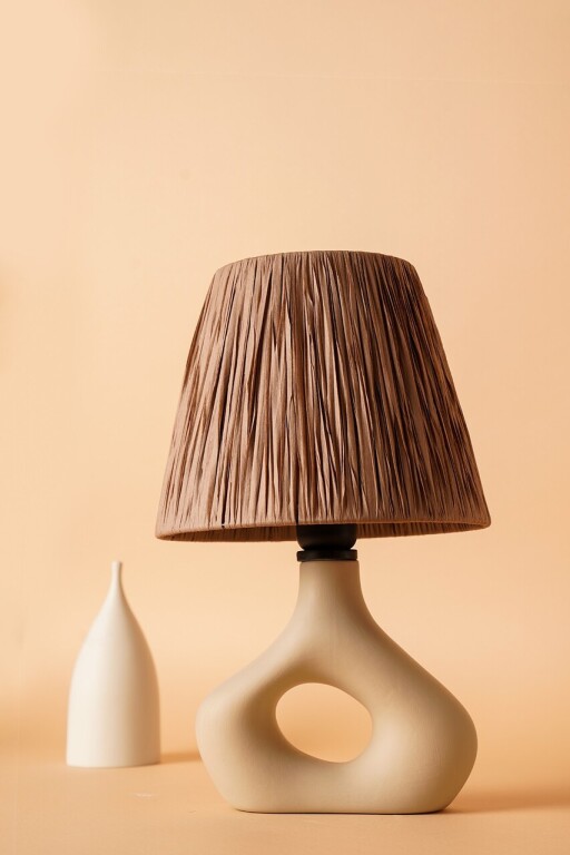 Lampa de masa, Opviq, 687HMY2249, Bej