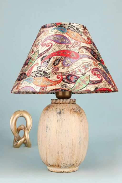 Lampa de masa, Opviq, 687HMY2437, Multicolor