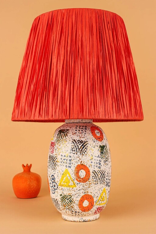 Lampa de masa, Opviq, 687HMY2461, Portocaliu