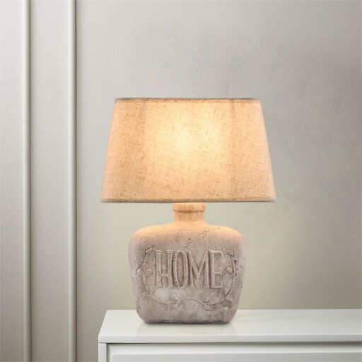 Lampa de masa, Opviq, 701CHD1547, Gri
