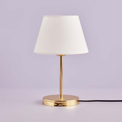 Lampa de masa, Opviq, 780SGN2106, Alb/Auriu