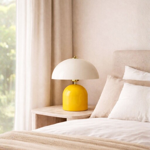 Lampa de masa, Opviq, 780SGN2175, Galben