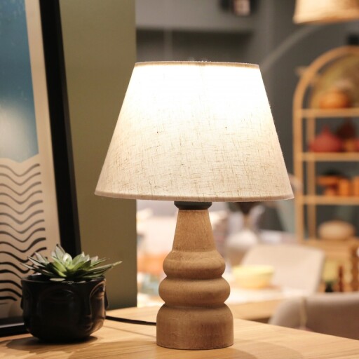Lampa de masa, Opviq, 780SGN4576, Crem