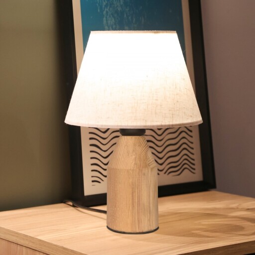 Lampa de masa, Opviq, 780SGN4577, Crem