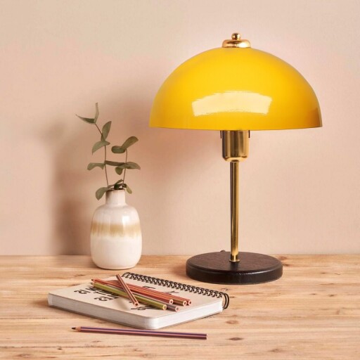 Lampa de masa, Opviq, 780SGN4584, Galben