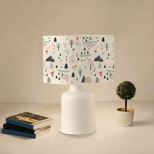 Lampa de masa, Opviq, 780SGN4681, Multicolor
