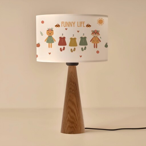 Lampa de masa, Opviq, 780SGN4686, Multicolor