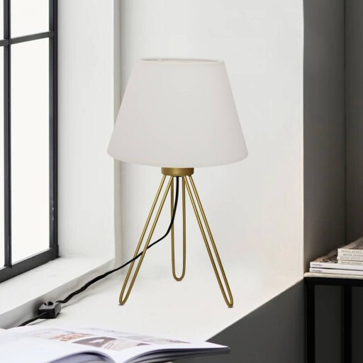 Lampa de masa, Opviq, 780SGN4689, Crem