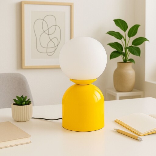 Lampa de masa, Opviq, 780SGN4736, Galben