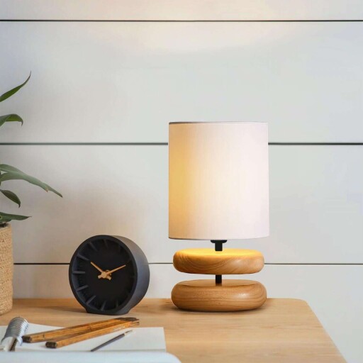 Lampa de masa, Opviq, 780SGN4744, Crem