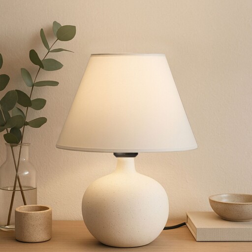 Lampa de masa, Opviq, 780SGN4771, Crem
