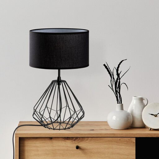 Lampa de masa, Opviq, 892OPV2201, Negru