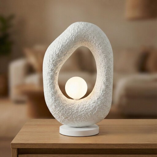 Lampa de masa, Opviq, 892OPV2631, Alb