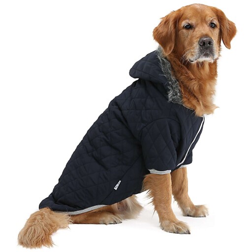 Hanorac pentru câini, Paws &amp; Whiskers, Navybluecoat, Albastru navy