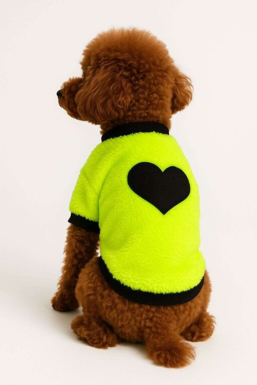 Hanorac pentru câini, Paws &amp; Whiskers, Neongreensweat, Verde