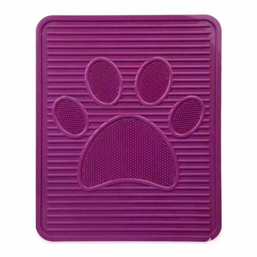 Covoras litiera pentru colectarea granulelor de nisip, Paws &amp; Whiskers, 5087-1, Fucsia