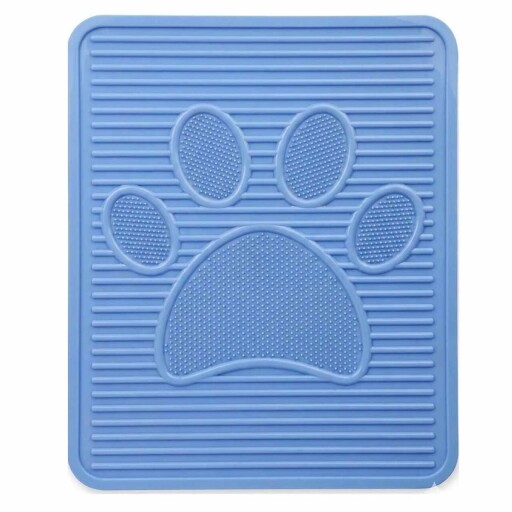 Covoras litiera pentru colectarea granulelor de nisip, Paws &amp; Whiskers, 5087-3, Albastru