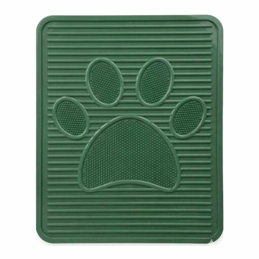 Covoras litiera pentru colectarea granulelor de nisip, Paws &amp; Whiskers, 5087-4, Verde