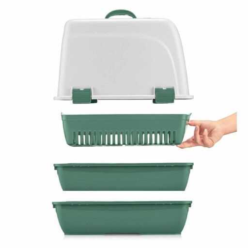 Litiera pentru pisici, Paws &amp; Whiskers, 5088-03 2, Verde