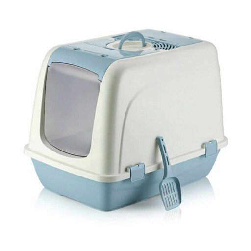 Litiera pentru pisici, Paws &amp; Whiskers, 5092-4, Albastru