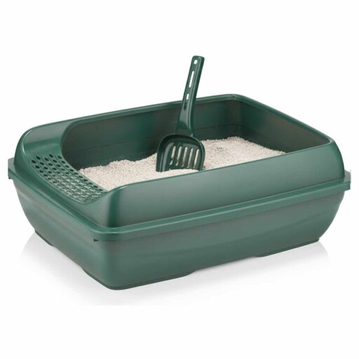 Litiera pentru pisici, Paws &amp; Whiskers, 5098-4, Verde