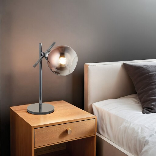 Lampa de masa, Opviq, 341LCA1406, Cobalt