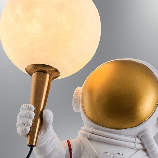 Lampa de masa, Opviq, 414LRC1131, Alb