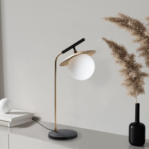 Lampa de masa, Opviq, 521SHN2264, Negru