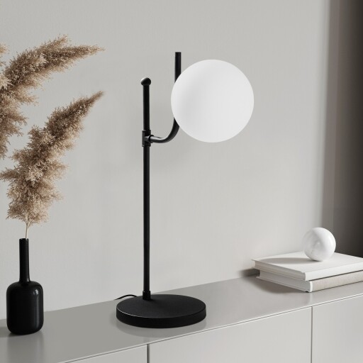 Lampa de masa, Opviq, 521SHN2265, Negru