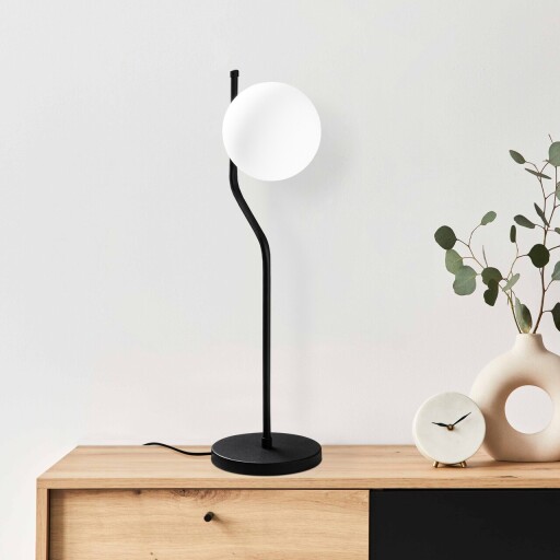 Lampa de masa, Opviq, 521SHN2269, Negru