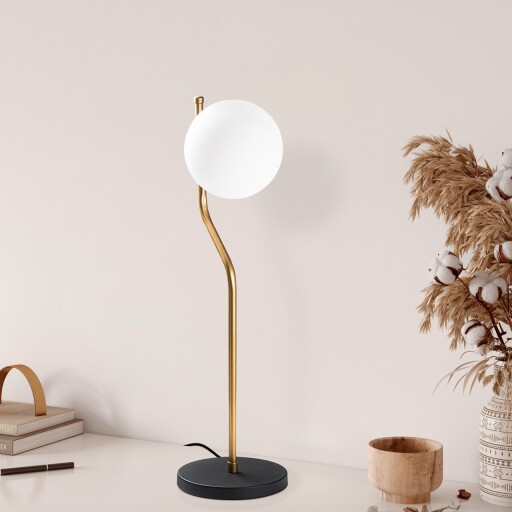 Lampa de masa, Opviq, 521SHN2270, Negru