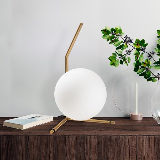 Lampa de masa, Opviq, 521SHN2279, Auriu