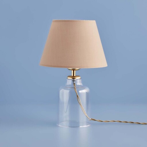 Lampa de masa, Opviq, 780SGN2135, Bej / Auriu