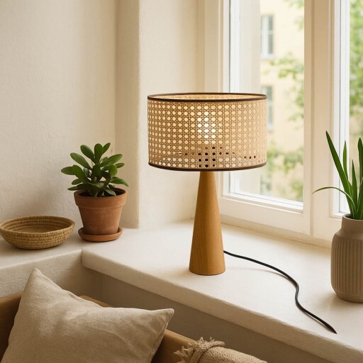 Lampa de masa, Opviq, 780SGN4571, Bej
