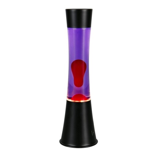 Lava lamp neagră LED (înălțime 39,5 cm) Etna – Reality