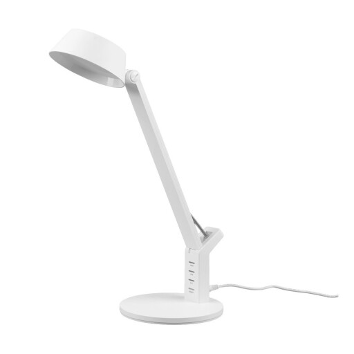 Veioză alb mat LED cu intensitate reglabilă (înălțime 40 cm) Ava – Trio