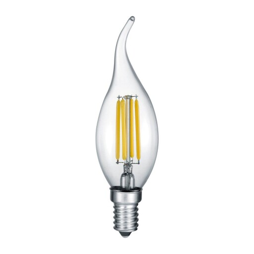 Bec E14, cu lumină albă caldă 4 W Windstorkerze – Trio
