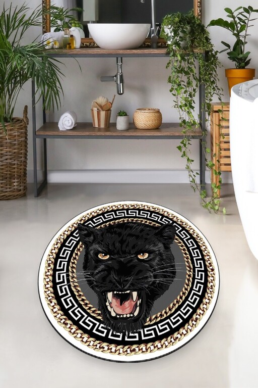 Covoras de baie, L'essentiel Maison, Pamtara 160, Poliester, Multicolor