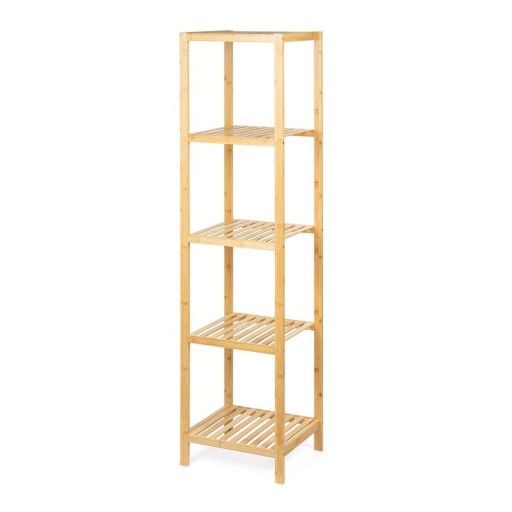 Etajeră de baie în culoare naturală din bambus 37x140 cm Skaren – Bonami Essentials
