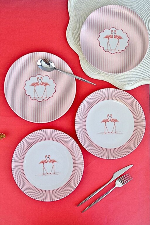 Set farfurii pentru desert, Hermia, 311MBL1315, Multicolor