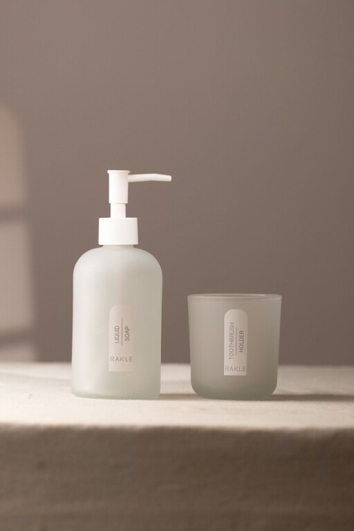 Set de baie, L'essentiel Maison, Envy, Gri