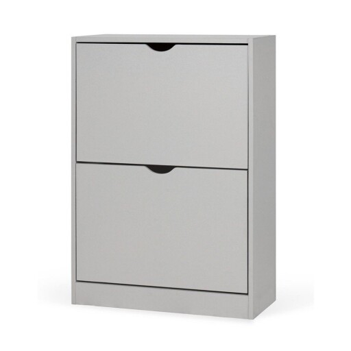 Pantofar gri cu deschidere înclinată 50x82x24 cm Stelo – Bonami Essentials