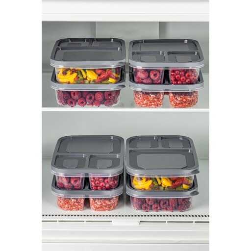 Set recipiente depozitare, Hermia, 964FRM1203, Antracit