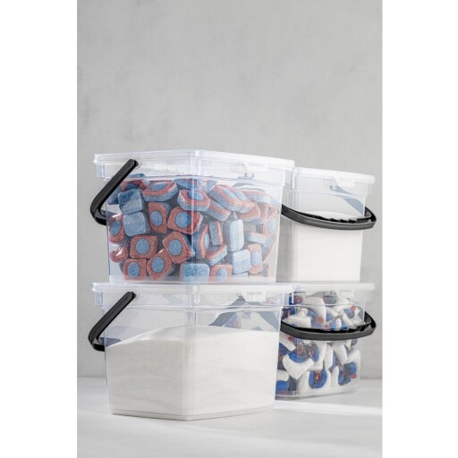 Set recipiente depozitare, Hermia, 964FRM5702, Alb