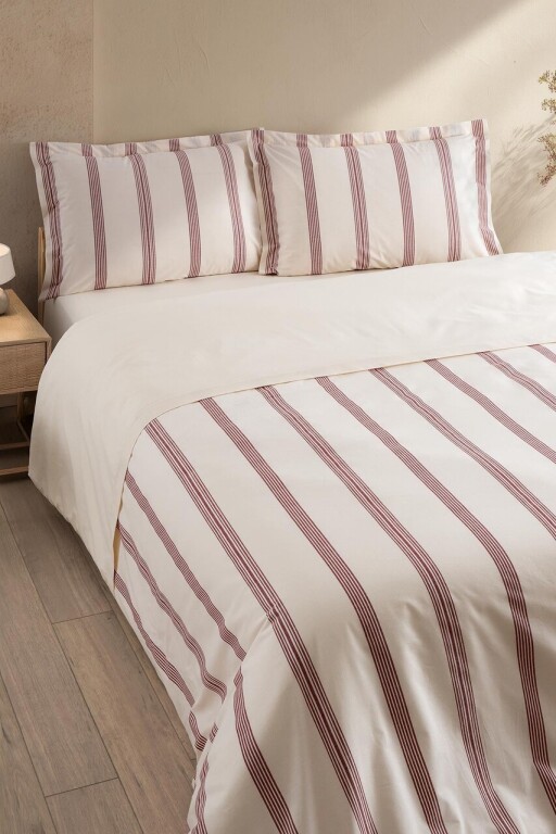 Lenjerie de pat dubla, L'essentiel Maison, Asos, Bordo