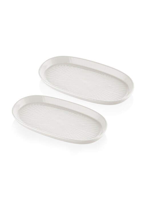 Set platouri servire, Hermia, 280TMA3155, Crem