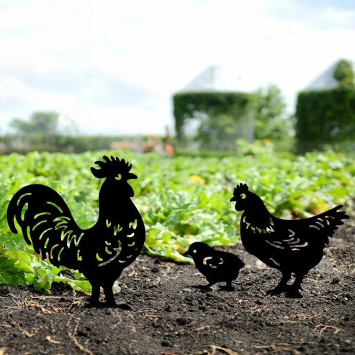 Obiect decorativ de grădină, Fam 04, Negru