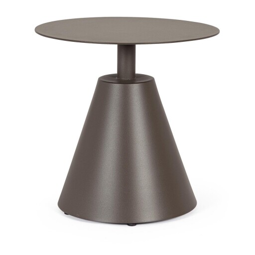 Măsuță de grădină rotundă din aluminiu ø 50 cm Aloha – Bizzotto