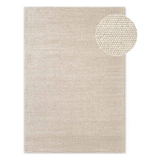 Covor crem țesut manual din lână 160x230 cm Richmond Diana – Ted Baker